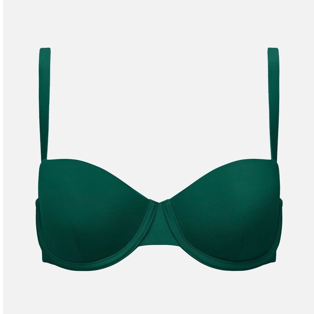 CUUP Emerald Green Underwire Bikini Top